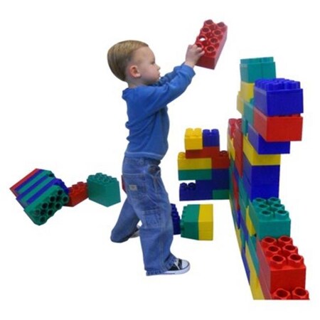 Serec Entertainment Serec Entertainment 00263-1 Jumbo Blocks Standard Set -96 pcs 00263-1